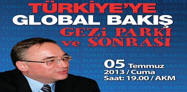 CEBECİ'DEN GEZİ PARKI KONFERANSI