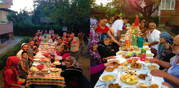 SAPANCA’NIN ÖNDE GELEN SÜLALELERİNDEN TAYLAN SÜLALESİ İFTARDA BİR ARAYA GELDİ