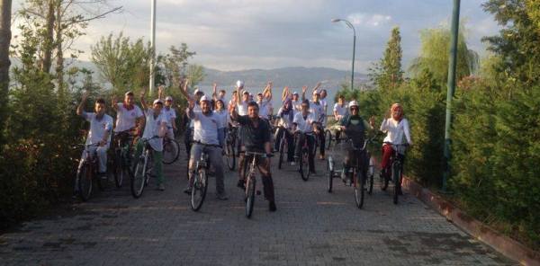 'PEDALLAR ERDOĞAN İÇİN DÖNDÜ'