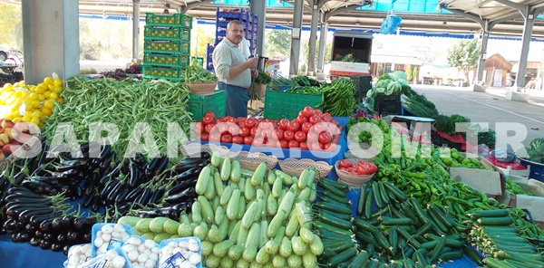 SAPANCA CUMA PAZARI 22 AĞUSTOS TARİHLİ PARAKENDE SEBZE VE MEYVE FİYATLARI