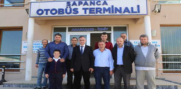 BAŞKAN YILMAZER S.S12 NOLU SAPANCA OTOBÜSÇÜLER KOOPERATİFİNİ ZİYARET ETTİ