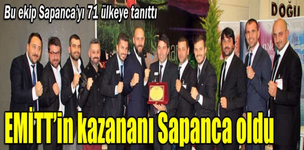 EMİTT 2015 TURİZM FUARI’NDA SAPANCA’NIN BÜYÜK BAŞARISI