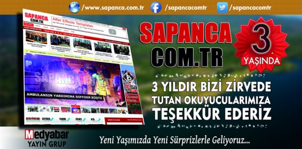 SAPANCA.COM.TR 3 YAŞINDA