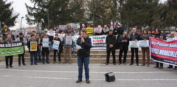 SAKARYA SURİYE İNTİFADASINI SELAMLADI