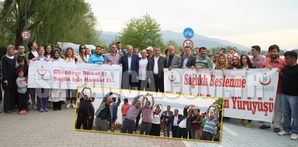 SAPANCA'DA SAĞLIKLI YAŞAM YÜRÜYÜŞÜ