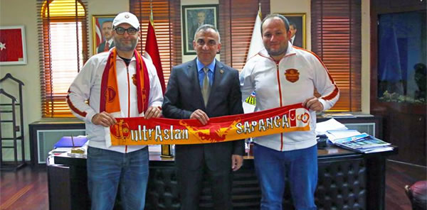 ULTRASLAN SAPANCA BAŞKAN YILMAZER’İ ZİYARET ETTİ