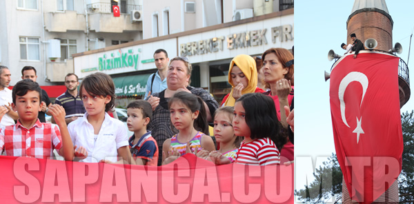 RÜSTEMPAŞA CAMİSİNE TÜRK BAYRAĞI ASTILAR