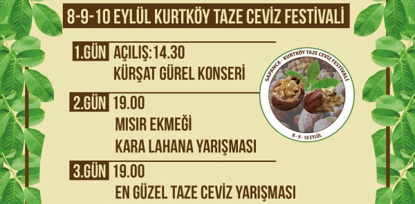 1. KURTKÖY TAZE CEVİZ FESTİVALİ