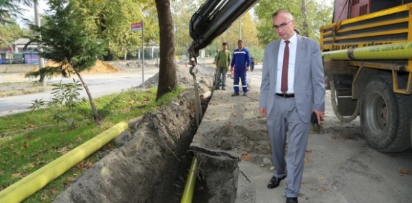 SAPANCA YANIK DOĞALGAZA KAVUŞUYOR