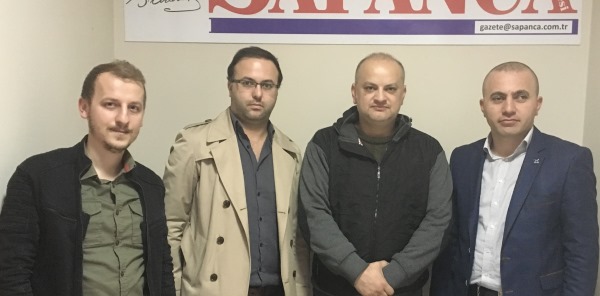 TÜGVA'DAN SAPANCA GAZETESİ'NE ZİYARET