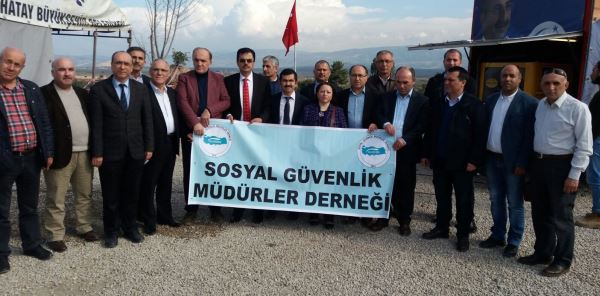 MÜDÜRLER DESTEK İÇİN HATAY'A GİTTİ