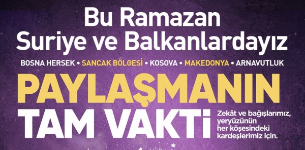 İHH RAMAZAN'DA DA BOŞ DURMAYACAK