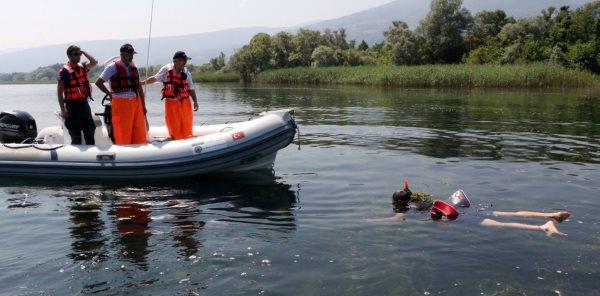 GÖLDE GERÇEĞİNİ ARATMAYAN TATBİKAT