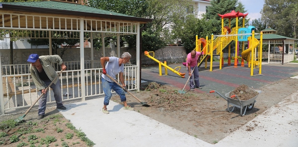 GÜLDİBİ'NDE ÇALIŞMALAR DEVAM EDİYOR