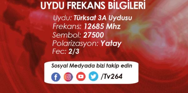 TV264 1 MAYIS'DA EKRANLARA GERİ DÖNÜYOR