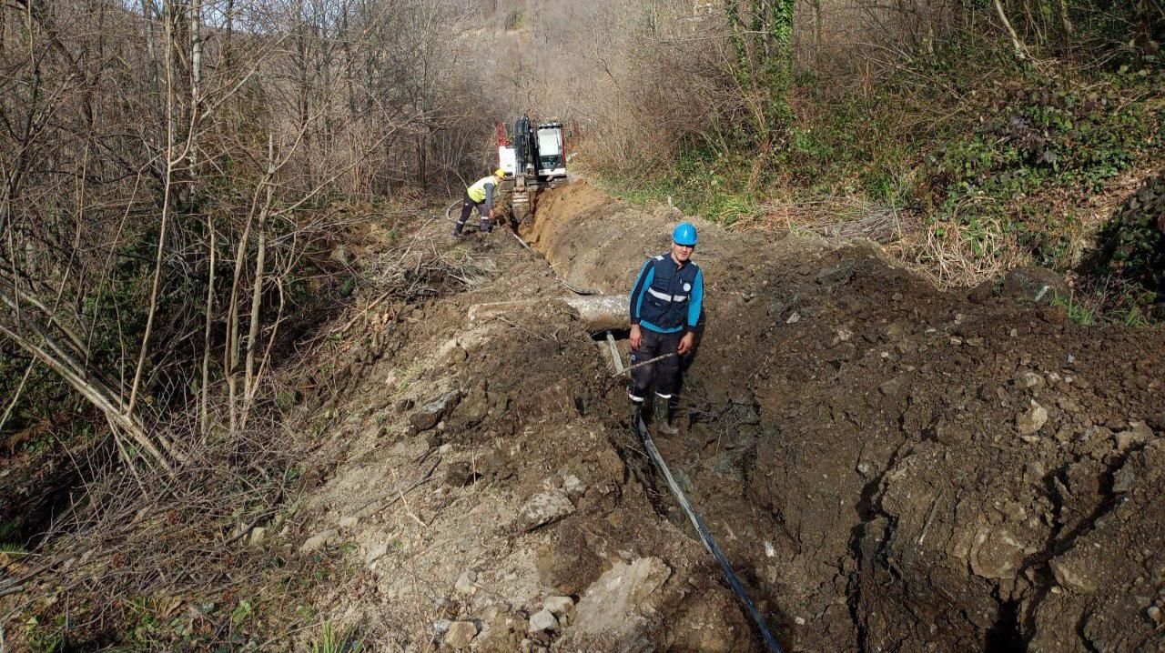 SAPANCA İKRAMİYE MAHALLESİ'NE YENİ İÇME SUYU HATTI