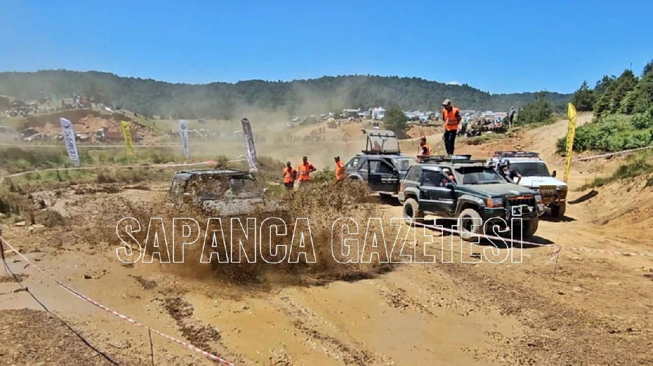 SAPANCA'DA OFF-ROAD VE KAMP FESTİVALİ GERÇEKLEŞTİ