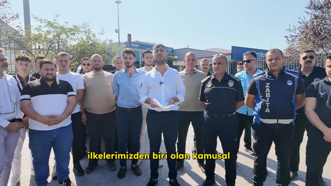 BELEDİYE EKİPLERİ ''DENETİM YAPACAĞIZ'' DEDİ, KAPIDA KALDI