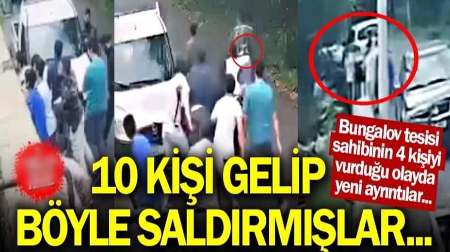 4 KİŞİNİN YARALANDIĞI OLAYDA10 KİŞİ GELİP BÖYLE SALDIRMIŞLAR