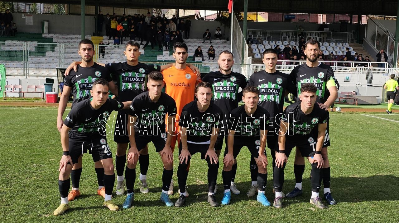 SAPANCA GENÇLİKSPOR: 1 YEŞİL YALOVA FK SPOR: 3